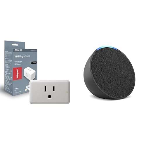 Echo Pop (Newest Model) with Legrand Radiant Smart Plug 1
