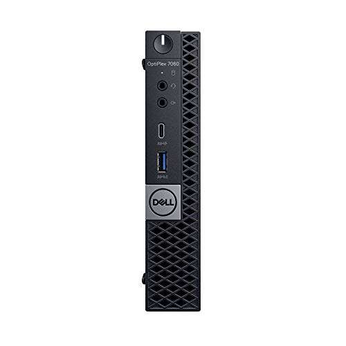 Dell OP7060MFFJW1Y4 OptiPlex 7060 Micro PC with Intel Core i7-8700T 2.4 GHz Hexa-core, 16GB RAM, 256GB SSD, Windows 10 Pro 64-bit (Renewed) 1