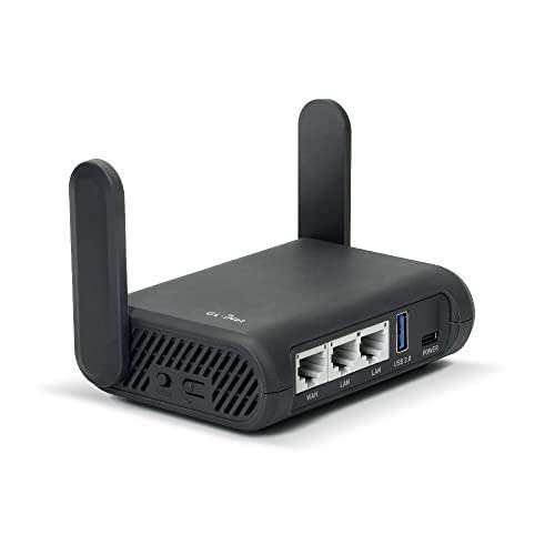 GL.iNet GL-A1300 Pocket VPN Travel Router - Portable Wi-Fi Router for Travel, Easy to Set up, Connect to Public & Hotel Wi-Fi login Page 1