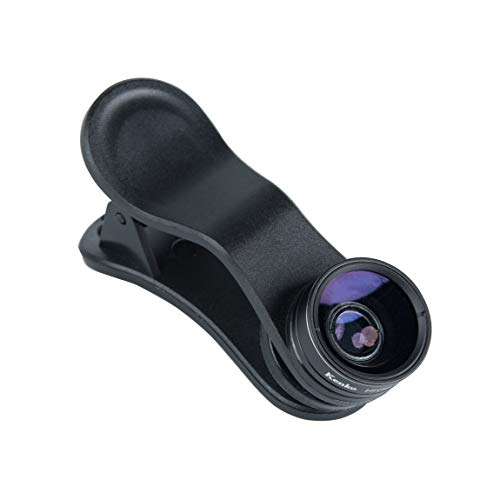 Kenko REAL PRO Multi-Coated Glass REAL PRO 0.6x Wide Angle + Macro Clip Lens for Mobile Devices, Black (KRP-065WM) 1