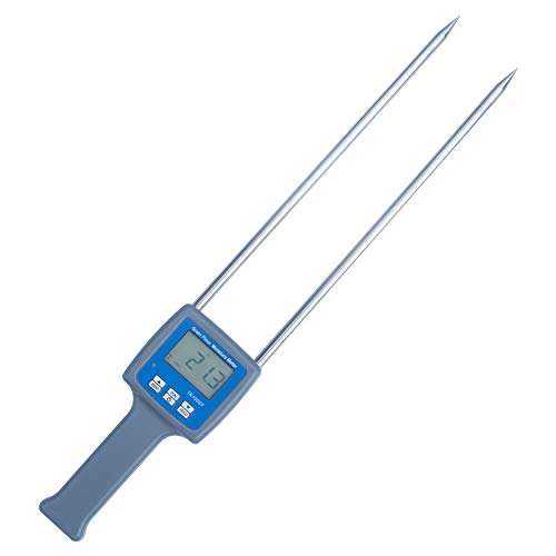 AMTAST Digital Flour Moisture Meter, Wheat Corn Soya Beans Coffee Maize Peas Flour Humidity Tester, 11 Kinds Grain Flours Moisture Meters 1