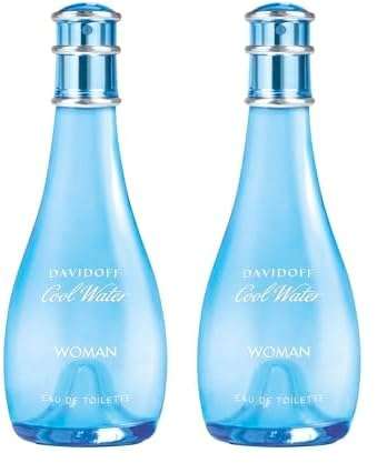 Davidoff Women Cool Water Woman Floral Eau De Toilette 100Ml (Pack of 2) 1