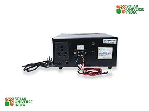 SOLAR UNIVERSE INDIA Off Grid Solar Inverter - 200VA / 12V and AC/DC Input 6