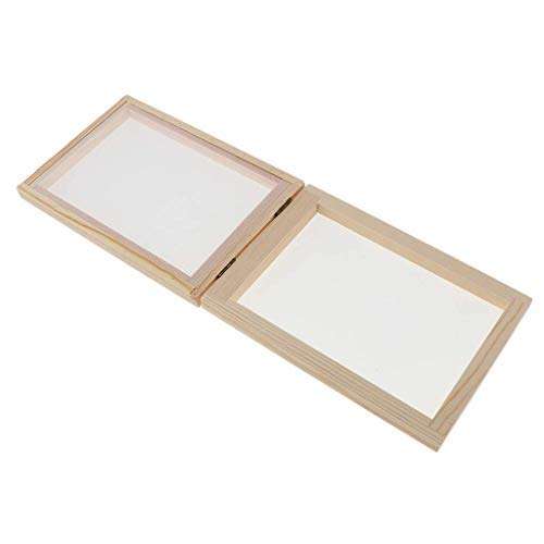 Wooden Paper Making Papermaking Mould Deckle Screen Printing Frame for DIY Paper Craft Tool Dried Flower Handcraft 1