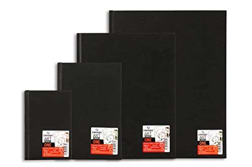 Canson ONE Art Book Paper Pad, Smudge Resistant Sketch Book Paper Pad, Hardbound, 67 Pound, 8.5 x 11 Inch, 98 Sheets 6