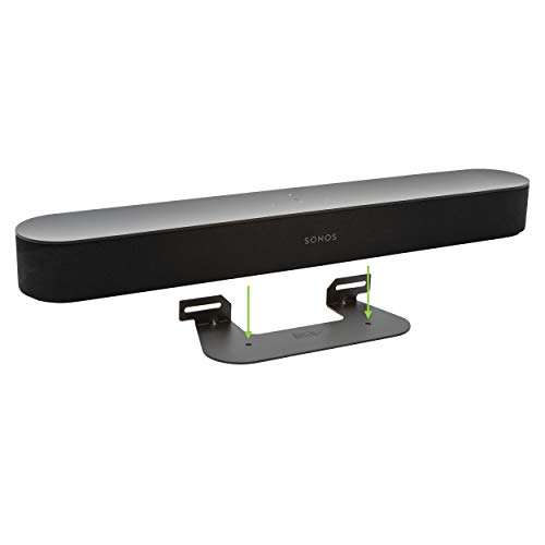 HIDEit Mounts Wall Mount for Sonos Beam - Steel Soundbar Mount, Under TV 1