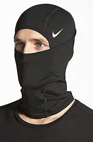 Nike PRO Hyperwarm Hydropull Hood Balaclava - Unisex - Dri-Fit Techlonogy (Black) 3