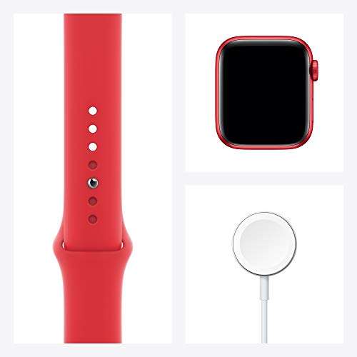Apple New Watch Series 6 (GPS, 40mm) - Product(RED) - Aluminium Case with Product(RED) - Sport Band 6