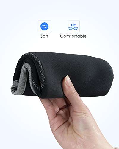 LENTION Tech Pouch Storage Small Bag Cases for Accessories Laptop MacBook Power Adapter, Wireless Mouse, iPhone Charger, Cellphone, Power Bank, Cord Travel Cable Electronic Organizer - Dark Gray 4