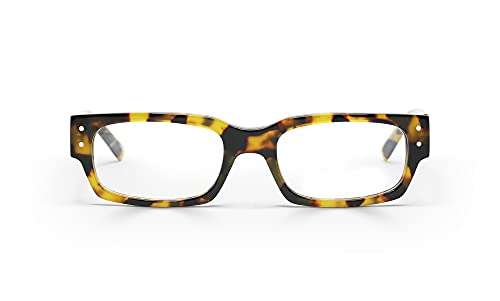 eyebobs Peckerhead Unisex Premium Reading Glasses for Men and Women | Square Eye Glasses