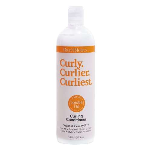 BARE BIOTICS Curly. Curlier. Curliest Curling Conditioner, 16 fl. Ounces 1