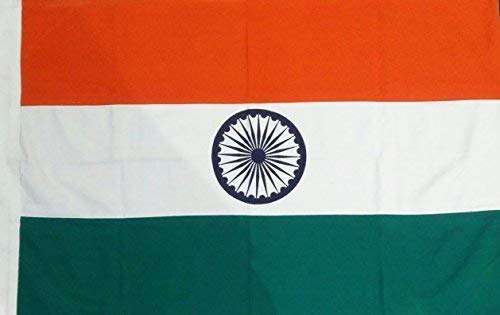 Altrona National Fag of India of Size 10 x 15 Inch Inch 100% Pure Satin/Battar Cloth Small Flag of India(Pack of 20) 1
