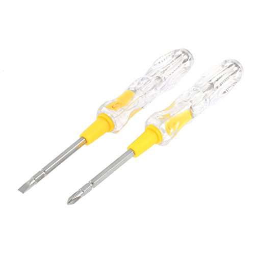 Aexit Good Performance Electricity Electrical Testing Voltage Detector Tester Phillips Voltage Testers Screwdrivers 2Pcs 1