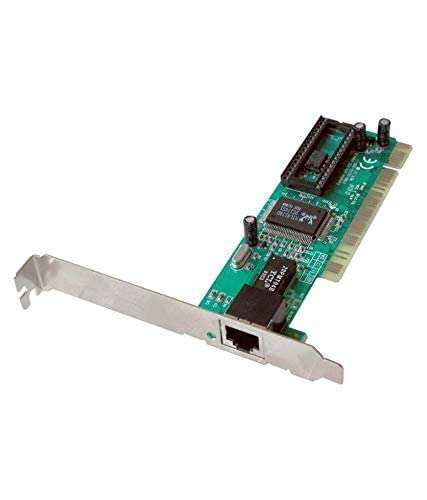 Atevon PCI Ethernet LAN Card for Desktop – 10/100 Mbps High-Speed Internal Network Adapter – Compatible with Windows PCs – Plug & Play PCI Interface 4
