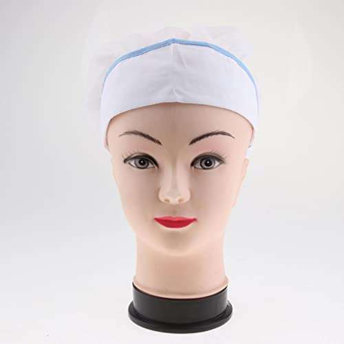 EXPORA Kitchen Chef Working Hat For Male/Female Adult Cooking Cap Blue Net 1