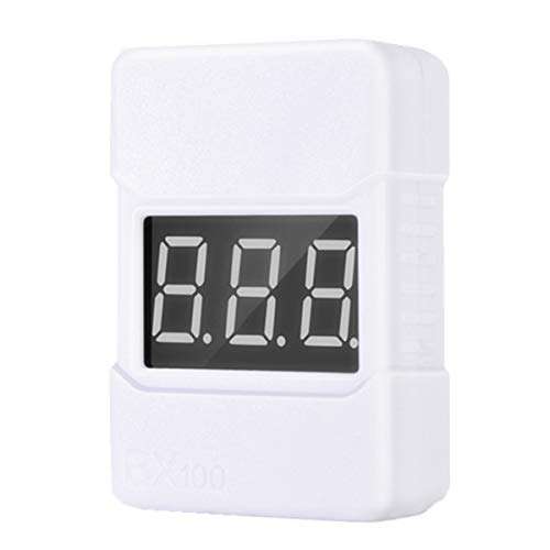 SUBALIGU 1S-8S RC Lipo Battery Low Voltage Tester Checker Buzzer Alarm with LED Indicator 1