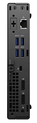 Dell OptiPlex 5090 Mini Desktop PC 11th Gen (Intel i5-11500T 6-Core, Intel UHD 750, Ethernet LAN (RJ-45), 16GB RAM, 256GB PCIe SSD, USB 3.2, Wired KYB and Mouse, Win 10 Pro) 4