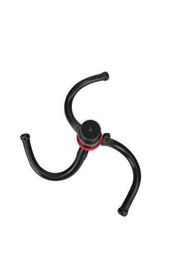 Photron 33.02 cm (13 Inch) Flexible GorillaPod Tripod Octopod 800 with Ball Head & Mobile Holder for Smart Phone, Mobile Phone, Camera, GoPro, Red/Black 6