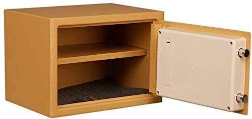 SHENGDAFASHANGCHENG Safe Box Digital, Security Safe Home Office Electronic Money Cash Steel Safe Electronic Password Safe Mini Cash Box 35x 25 x25cm 4