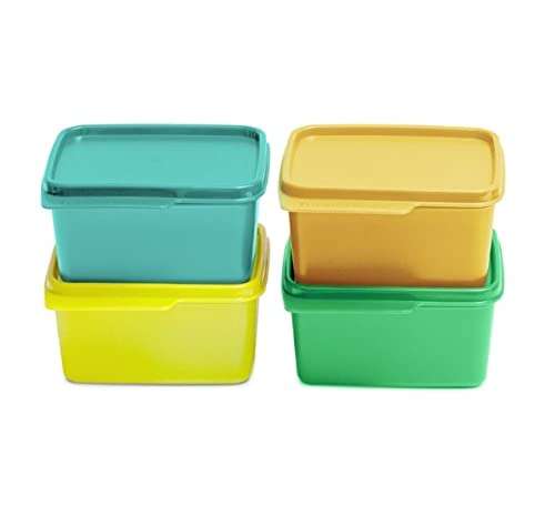 Tupperware. keep tab small 500ml capacity - set of 4 pc, Plastic