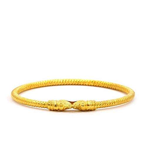 CANDERE - A KALYAN JEWELLERS COMPANY 22k (916) Yellow Gold Copper and Gold Bangle for Women