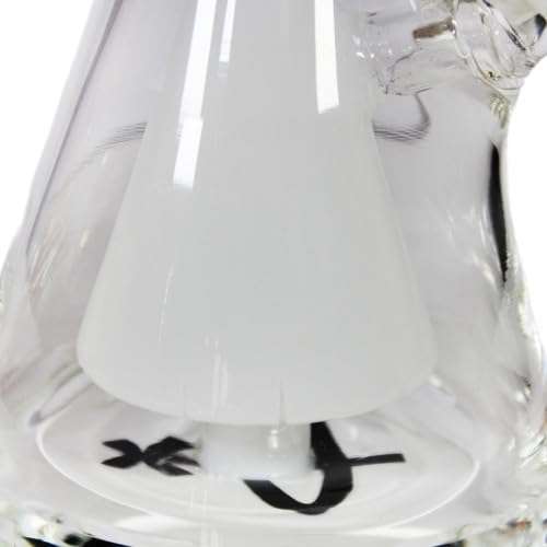 Toker 25cm (10inches) Andes Glass Bong With Glass Bong Shooter 7mm thickness Diffuser Bong 5