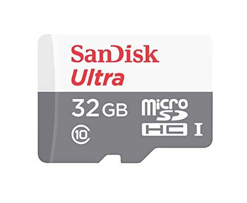 SanDisk Ultra 32GB microSDHC Memory Card (10 Pack) UHS-I Class 10 SDSQUNS-032G-GN3MN Bundle with (1) Everything But Stromboli 3.0 SD/TF Micro Card Reader 3
