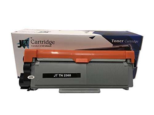 JET TONER TN-2365 Standard Toner Cartridge Compatible for Brother TN 2365 Toner Cartridge for USE in HL-L2300, 2305, 2320, 2321, 2340, 2360, 2365, 2380 Brother Printer Cartridge 1