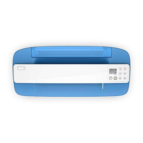 HP DeskJet 3755 All-in-One Wireless Printer - Instant Ink Ready, Mobile Printing, Best Printer for Home and Office, Scanner, Copy, Fax, Inkjet with Built-in Wifi, J9V90A - Blue Accent (Renewed) 4