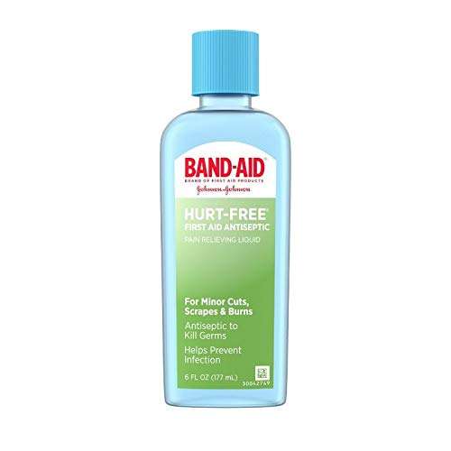 BAND-AID Hurt-Free First AID Antiseptic Wash, 6 oz 1