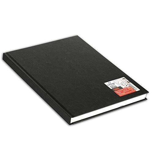 Canson ONE Art Book Paper Pad, Smudge Resistant Sketch Book Paper Pad, Hardbound, 67 Pound, 8.5 x 11 Inch, 98 Sheets 3