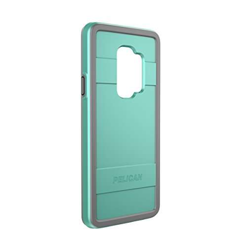 Pelican Protector Phone Case for Samsung Galaxy S9+ (Aqua/Gray) 3