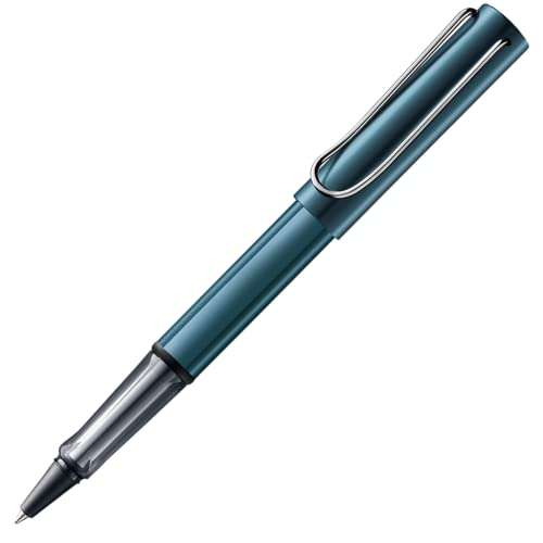 Lamy ALSTAR ROLLER BALL PEN PETROL COLOR-METAL ANODIZED BODY WITH M-63 BLACK REFILL 1
