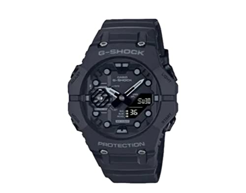 G-Shock Casio Analog-Digital Bluetooth Combi Black Resin Strap Watch | GAB001-1A 1