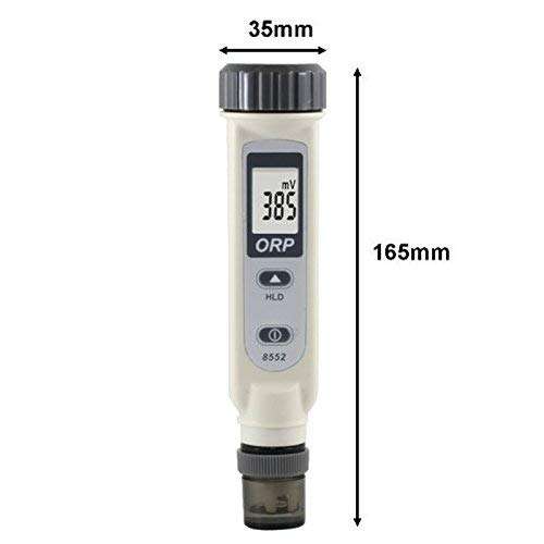 Pocket ORP Meter,999mV Redox Monitor Ionizer Dissolved Oxygen Lab Tester Radicals Hydrogen Analyzer Electrolysis Stick 6
