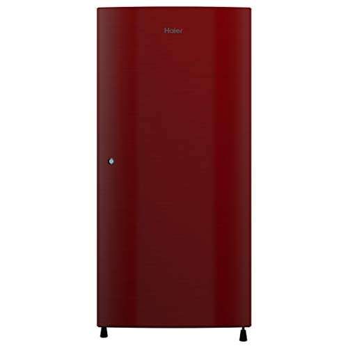 Haier 195 L 3 Star Direct-Cool Single Door Refrigerator (HRD-1953CCR-E, Classic Red) 1