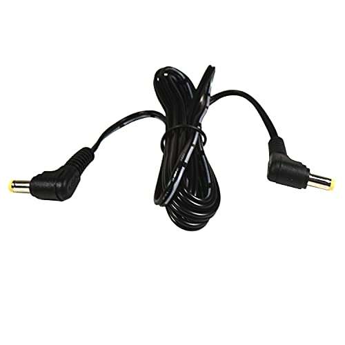 HQRP DC Cable Cord Compatible with Panasonic K2GJ2DC00011, K2GJ2DC00015 VDR-D220 VDR-D230 VDR-D310 PV-GS19 PV-GS29 PV-GS31 PV-GS320 PV-GS32 SDR-H80 SDR-H90 5
