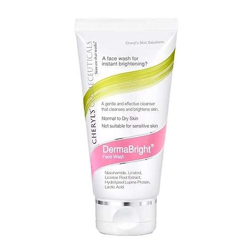 Cheryl's Cosmeceuticals Dermabright Face Wash For Radiant Glowing Skin, Suitable For Normal & Dry Skin Types, Used By Beauty Experts In Salons 1