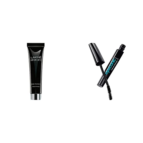 Lakmé Absolute Blur Perfect Makeup Primer, 30g And Lakmé Eyeconic Lash Curling Mascara, Black, 9ml 1