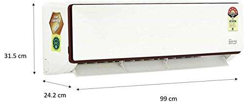 Voltas 1.5 Ton 5 Star Inverter Split AC (Copper SAC_185V_JZJ White) 4