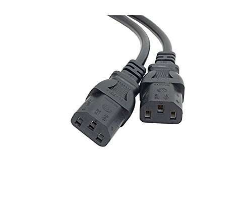 UPS Server C14 to 2 x C13 Y Splitter Adapter Extension Power Cable Cord 30cm 3