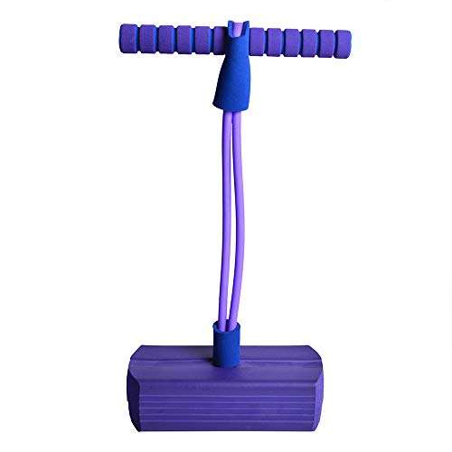 TORPSPORTS Foam Pogo Jumper,Fun and Safe Pogo Stick for Kids and Adults with Squeaky Sound Capacity for 250LBs (Red) 1