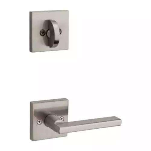 Kwikset 156MILRDT-15S Milan Round Entry Door Lock Smart Key Satin Nickel Finish 1