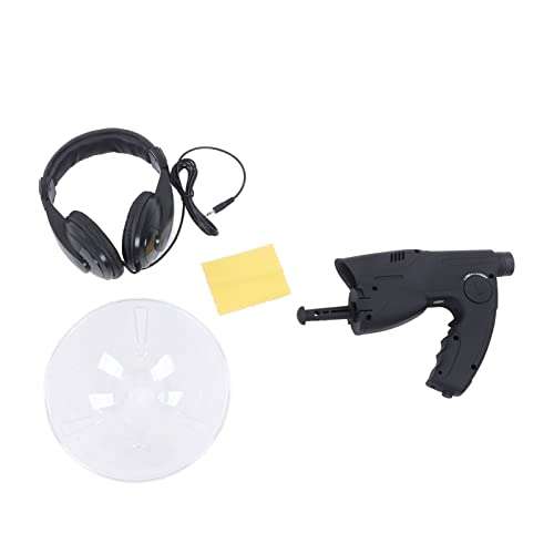 Parabolic Microphone Monoculars, 8X Portable Bird Listening Device Bionic Ear Sound Amplifier for Distance Observing Hearing, 650ft 2