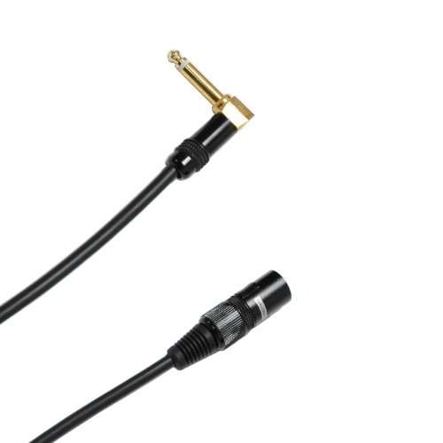 Audio2000's C17003 3 Ft 1/4" TS Right Angle to XLR Male Cable 6