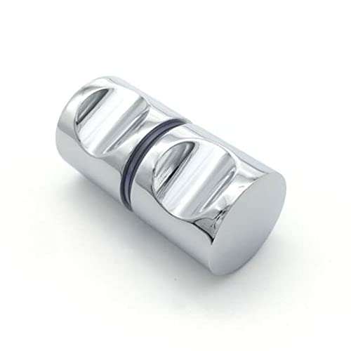 BINGDONGA Door Locks for bedrooms Stainless Steel Back-to Back Glass Door Knob Puller Push Bathroom Shower Cabinet Handle Single Glass Door Knob Home Hardware Door Handle 5