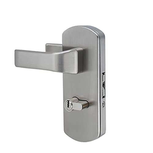 ELTOX Chain Lock Handle Door Lock for Office Showroom Glass Door Hardware Hotel Meeting Room