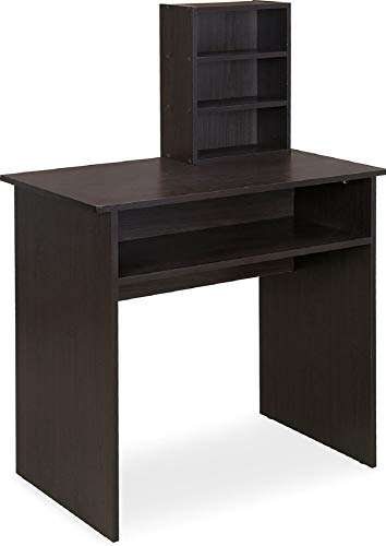 Hout Town Engineered Wood Study Table/Computer Desk | Computer Table | kids furniture | study table for students | study table for kids | study table for office| Study room furniture |Desk | Laptop Table | Workstation |(Free Standing, Finish Color - Walnut) 2