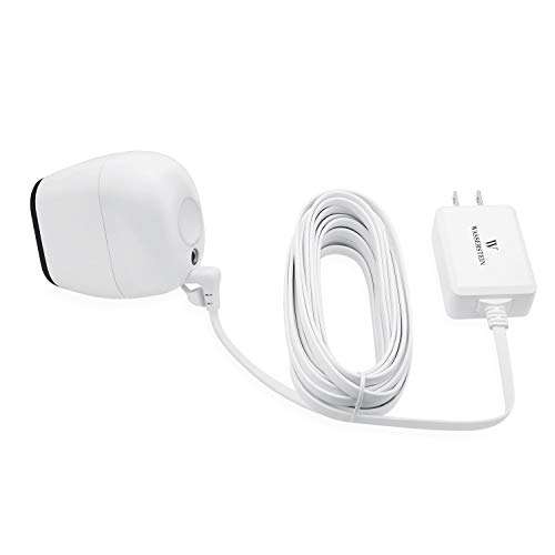 Wasserstein Quick-Charge 3.0 Wall Charger with Weatherproof 16-Foot Cable for Arlo Pro (White) 4
