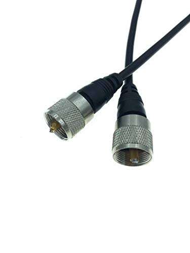 RedYutou RG58 cb Antenna cb Radio CB Coax Cable UHF PL259 Male to UHF PL259 Male (60cm) 4